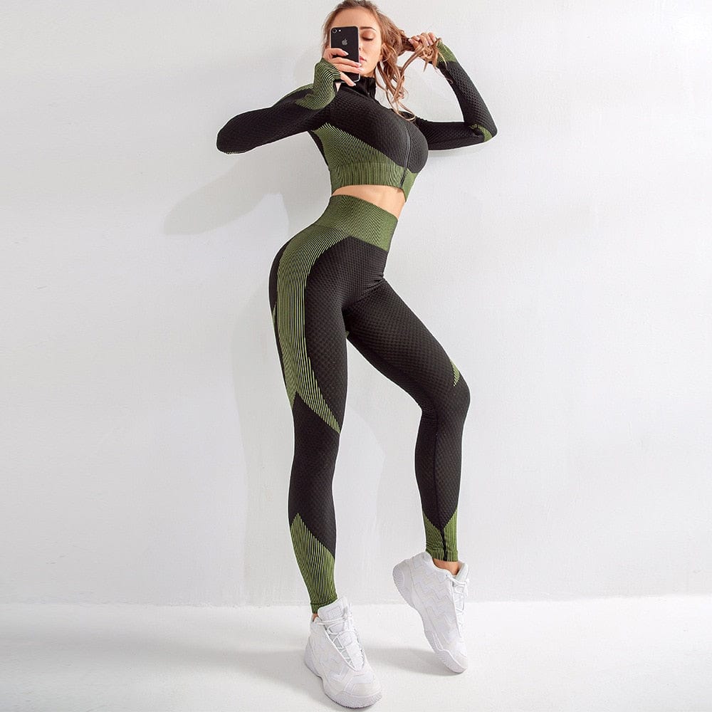 Chic Workout Outfit - ALLRJ