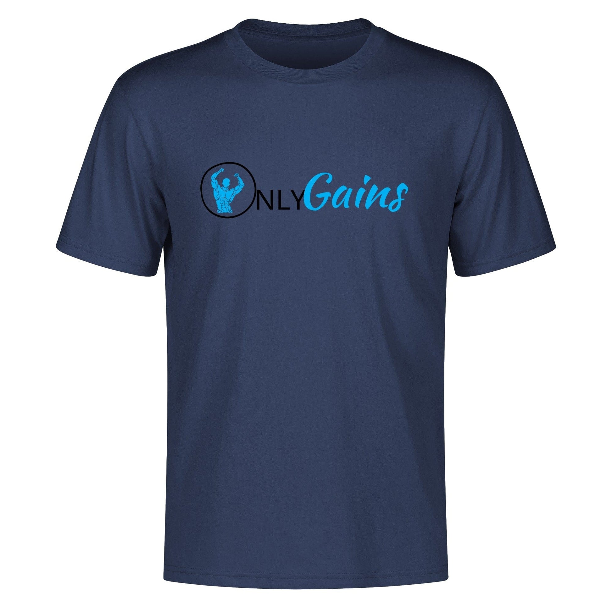 Allrj Only Gains Men's Cotton T Shirt - ALLRJ