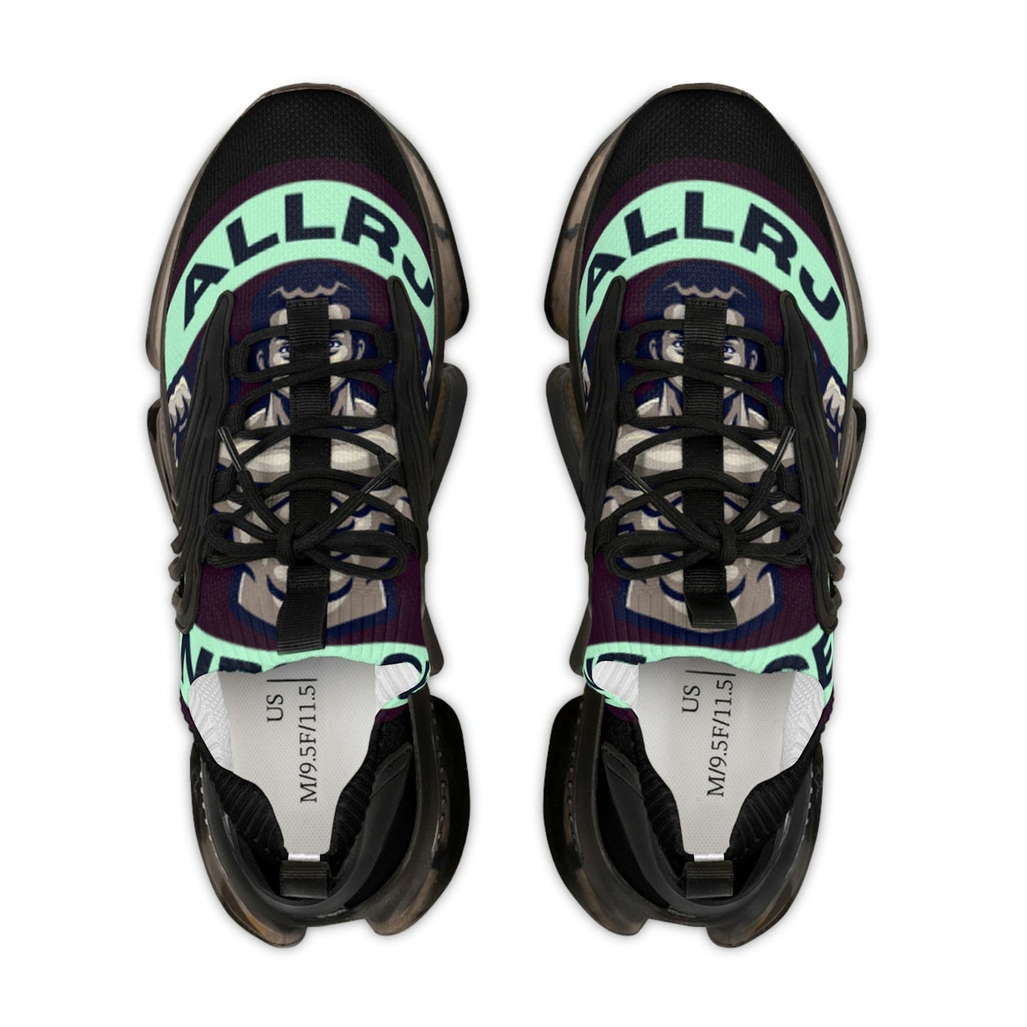 Allrj all over motif knit trainers - ALLRJ
