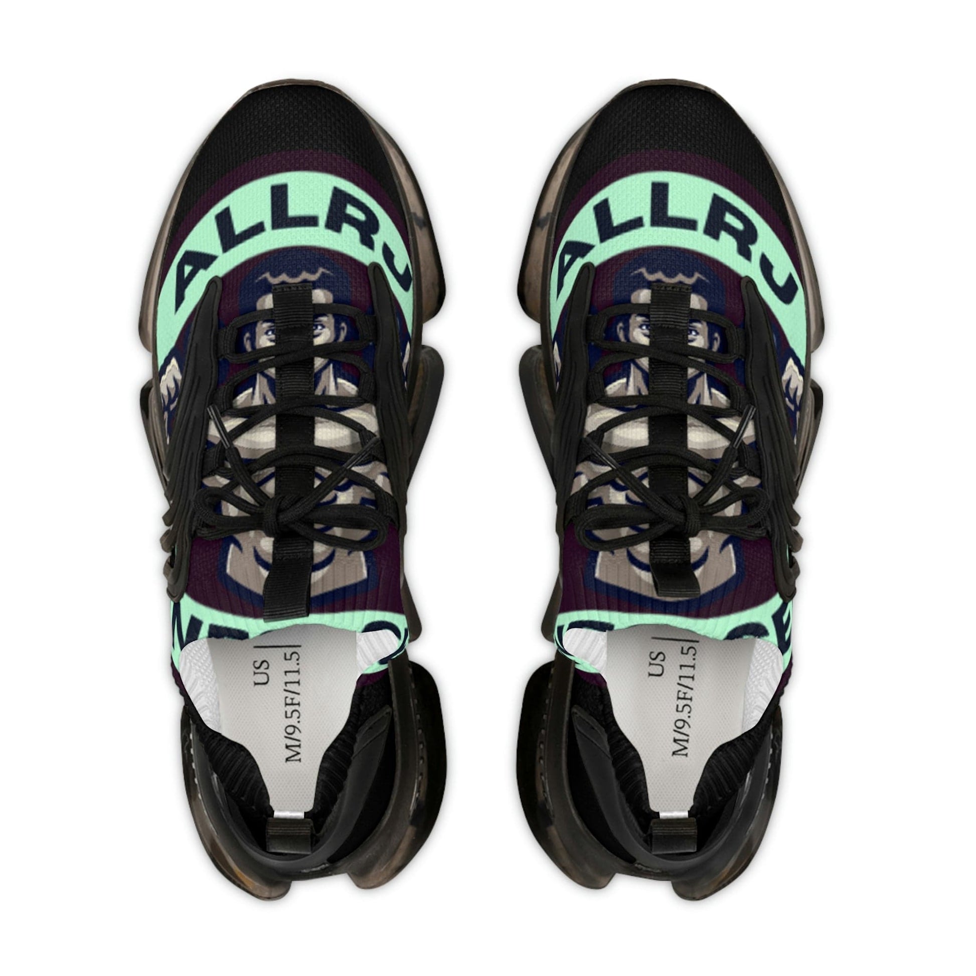 Allrj all over motif knit trainers - ALLRJ