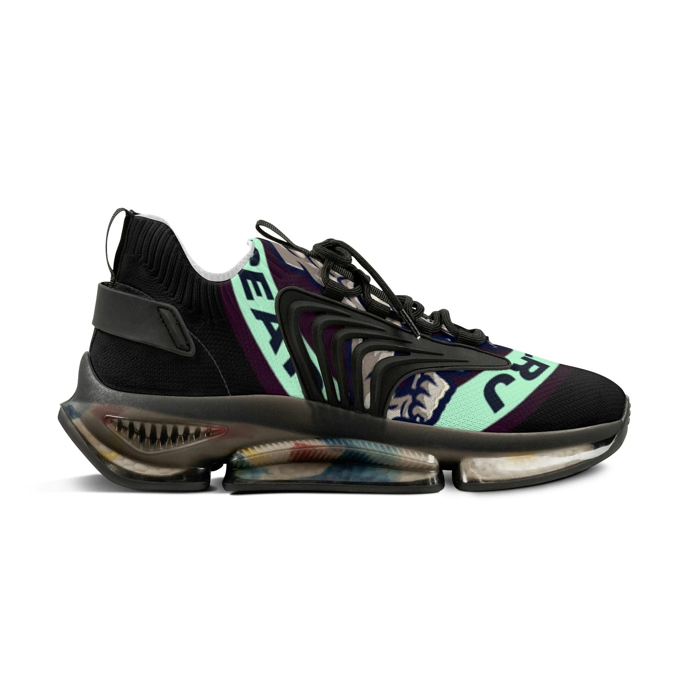 Allrj all over motif knit trainers - ALLRJ