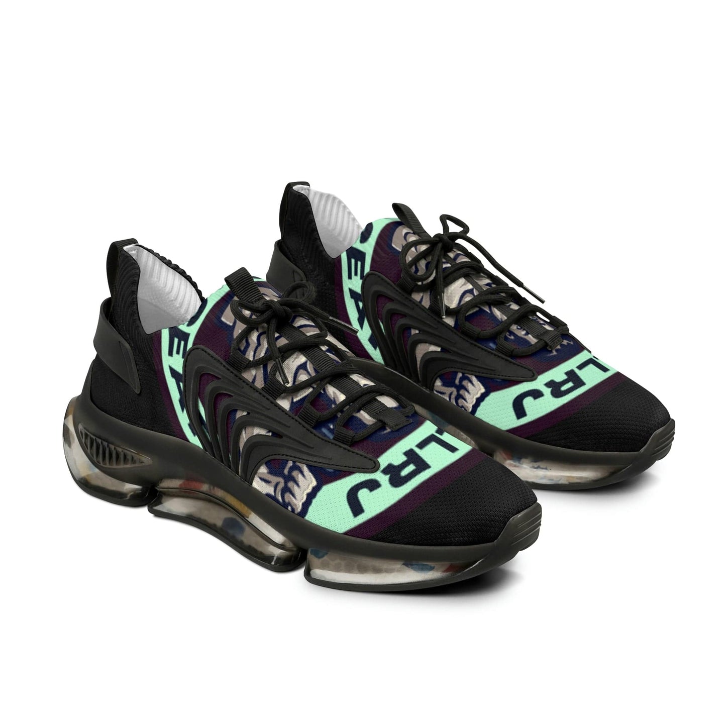 Allrj all over motif knit trainers - ALLRJ