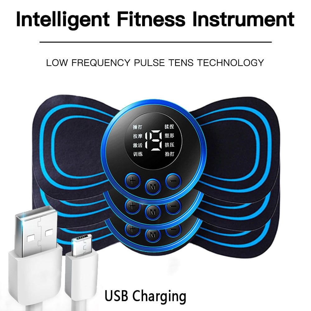 LCD Display EMS Muscle Stimulator - ALLRJ