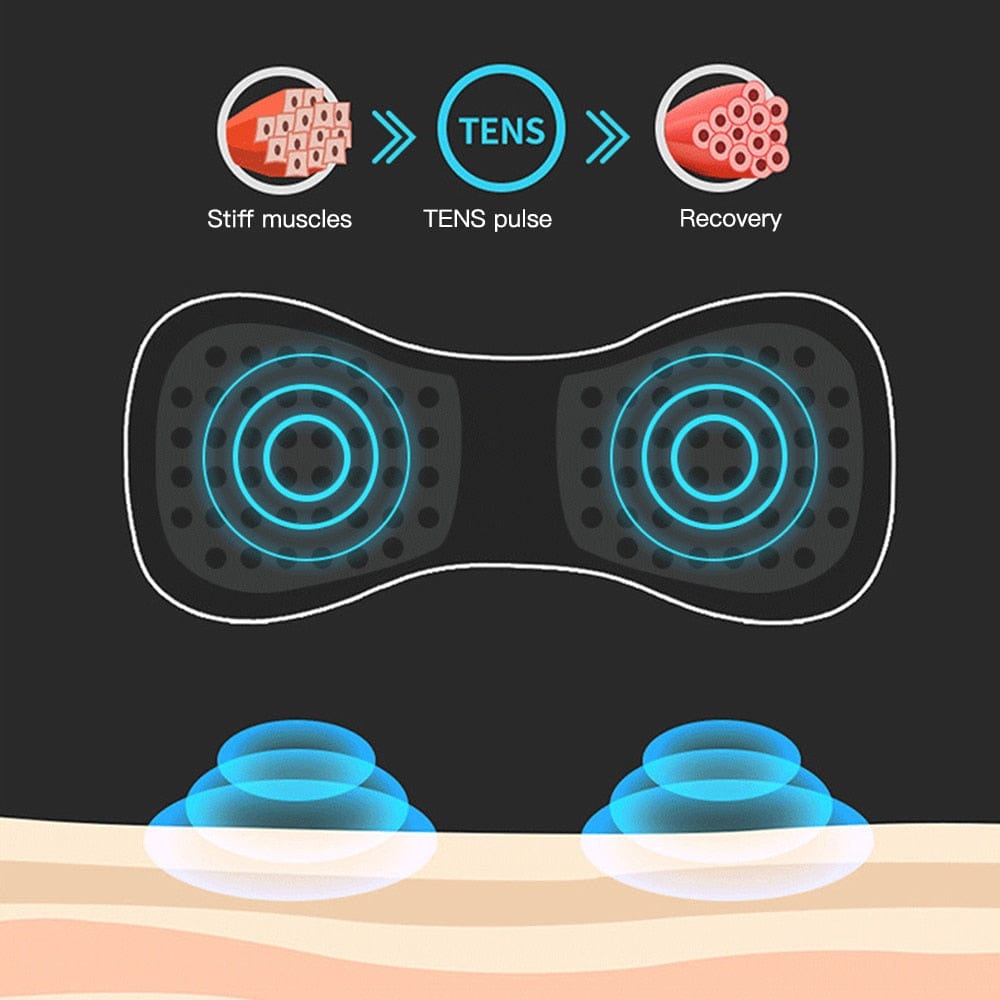 LCD Display EMS Muscle Stimulator - ALLRJ