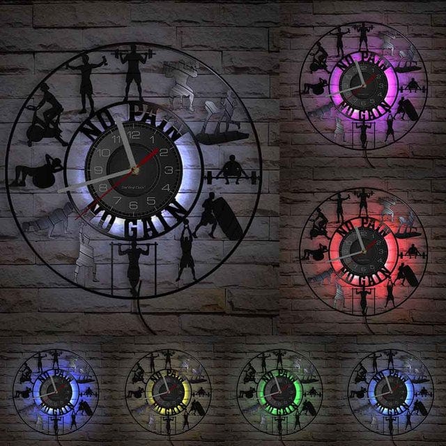 Retro Vinyl Wall Clock - ALLRJ