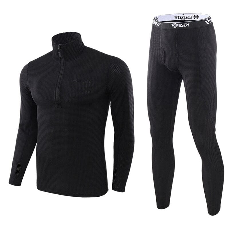 Men’s Split Joint  Long Sleeve Two Piece set - ALLRJ
