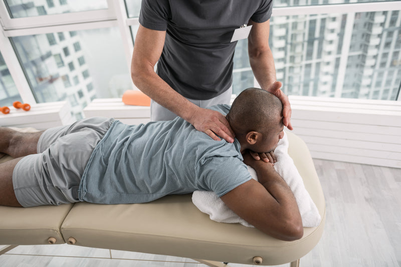 Allrj Person getting a massage