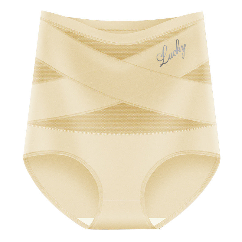 ALLRJ Women's High-Waisted Ultra Soft Tummy Control Comfort Briefs