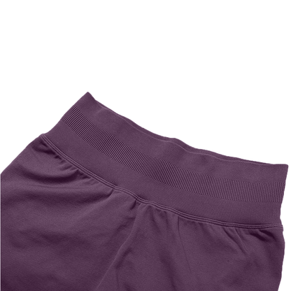 Allrj Seamless High-Waisted Yoga Shorts