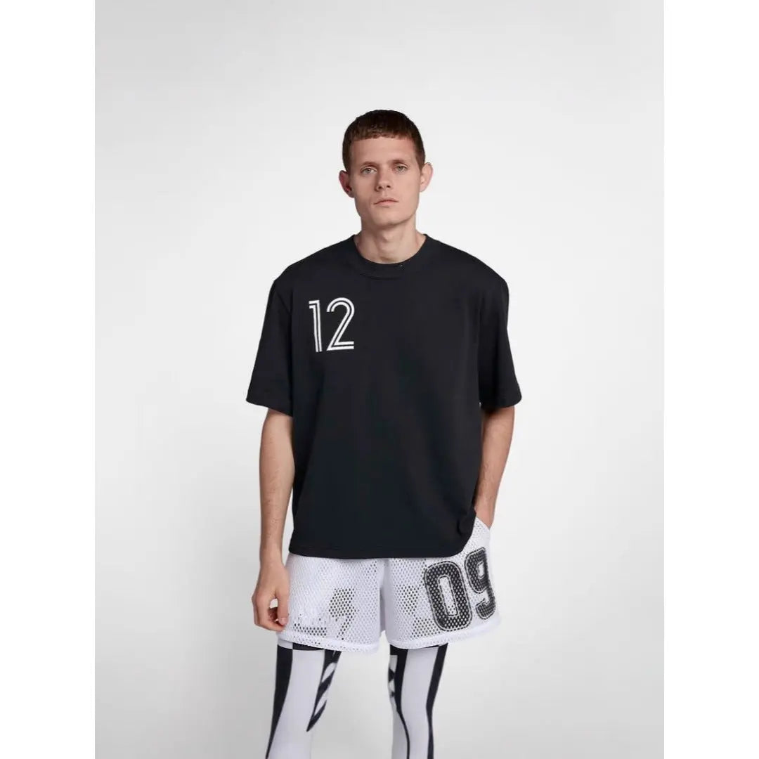 mens loose double layer gym shorts - ALLRJ