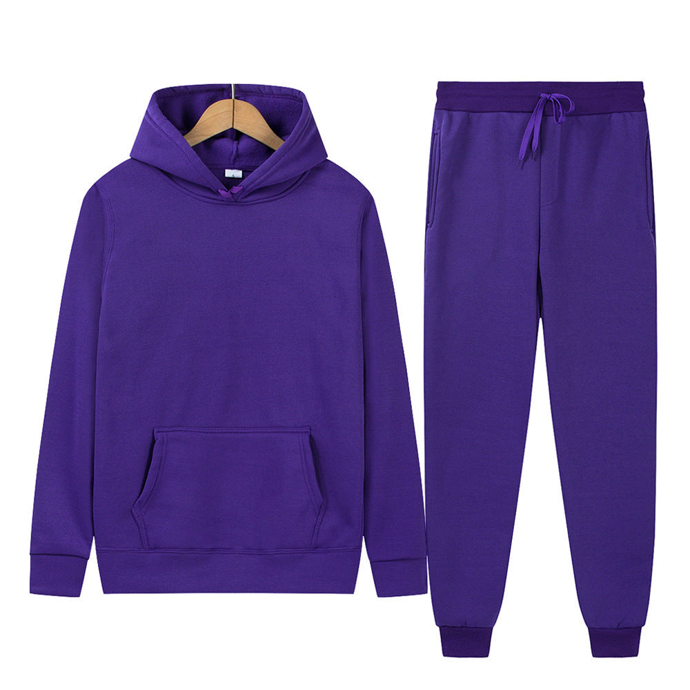 Solido Hoodie & Sweatpants Two-piece Set
