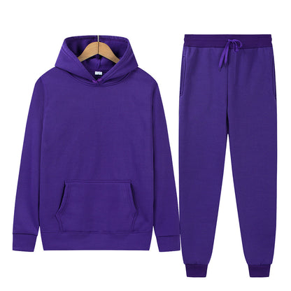 Solido Hoodie & Sweatpants Two-piece Set