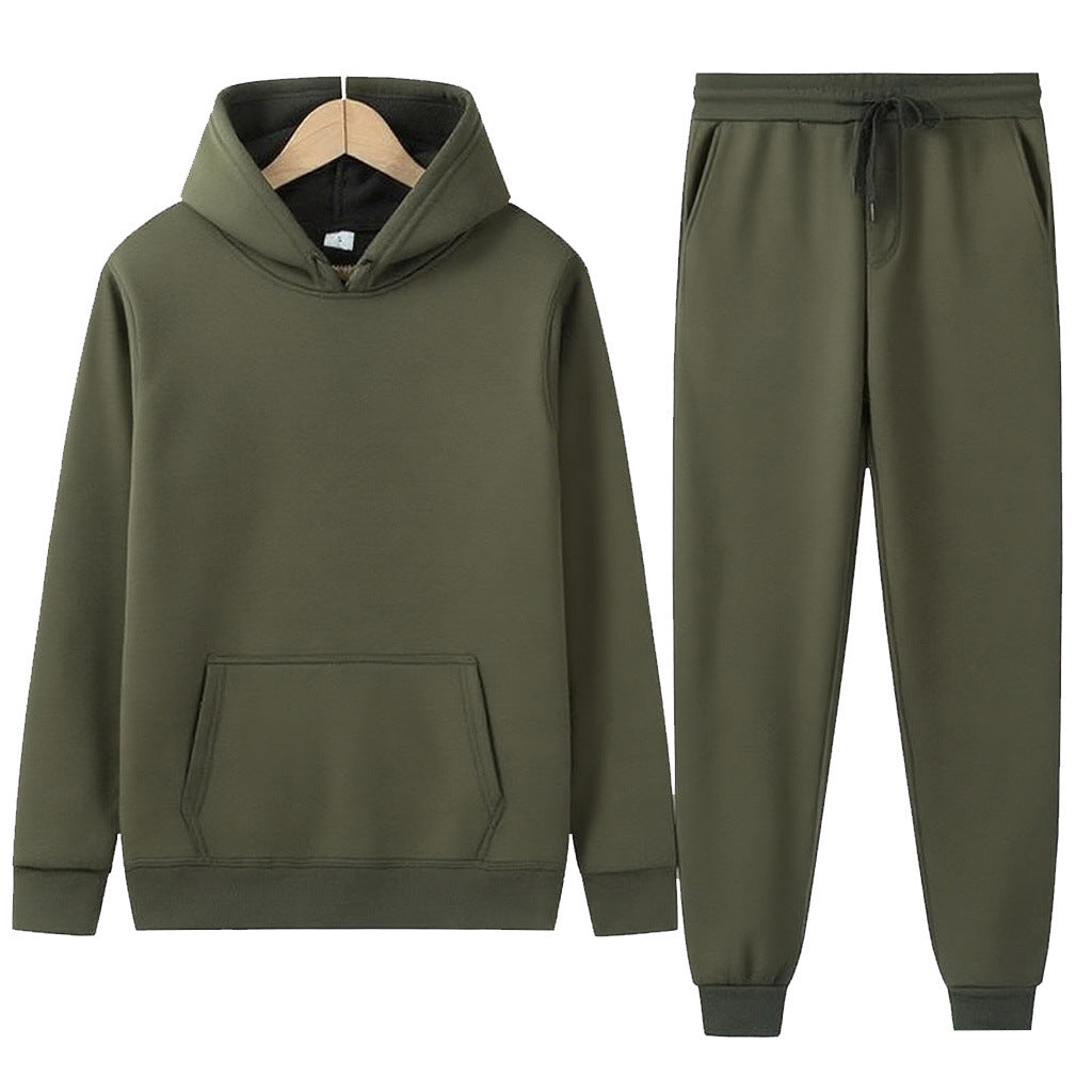 Solido Hoodie & Sweatpants Two-piece Set