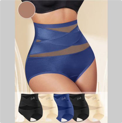 ALLRJ Women's High-Waisted Ultra Soft Tummy Control Comfort Briefs