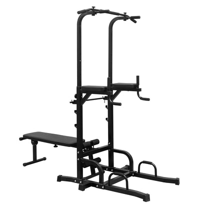 Power Tower With Bench Pull Up Bar Dip Station combo