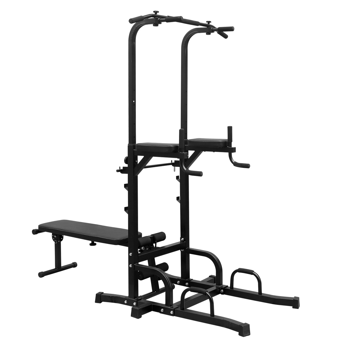 Power Tower With Bench Pull Up Bar Dip Station combo