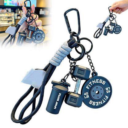 Mini Gym Lifestyle Keychain Set