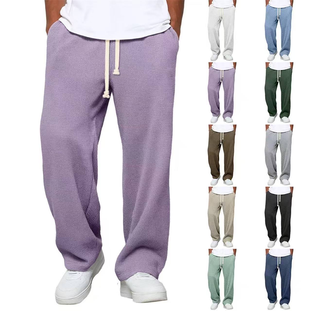 Waffle knit Men's Pant
