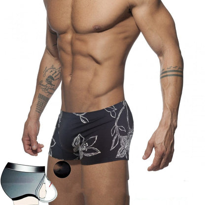 Low Waist Print Swim Shorts - ALLRJ