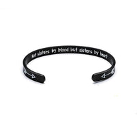 Black lettering