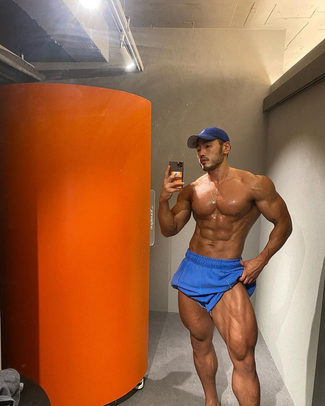 ALLRJ Blue / L New Sports Fitness Shorts Men