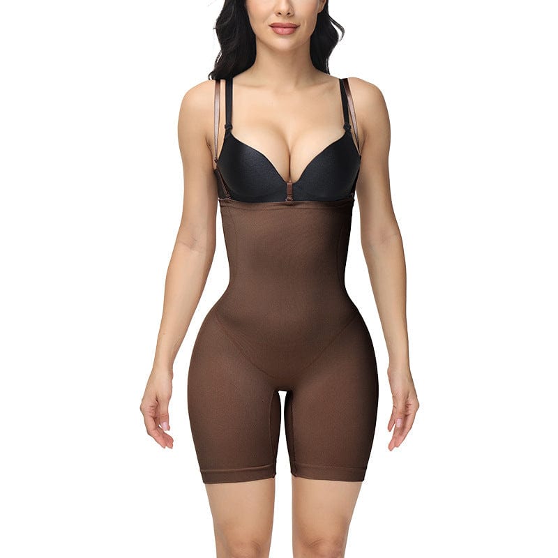 ALLRJ Body shaper Dark brown / L One-piece Shapewear Tummy Control Butt Lifter Shape Pants