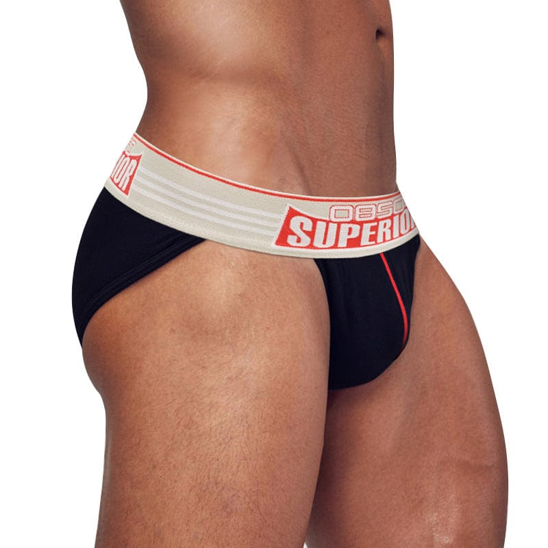 ALLRJ Briefs Men's Underwear Low Waist Cotton Sports Fitness Anti-wear Briefs