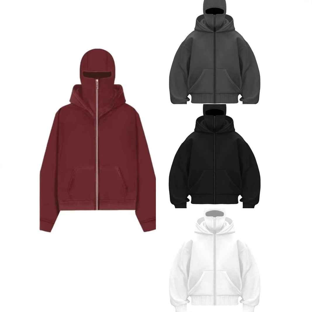 Allrj Brownsville Hoodie – Built - In Mask Street Zip Edition - ALLRJ