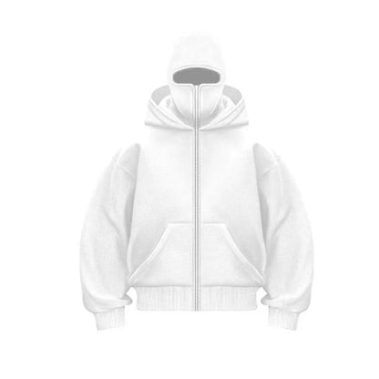 Allrj Brownsville Hoodie – Built - In Mask Street Zip Edition - ALLRJ