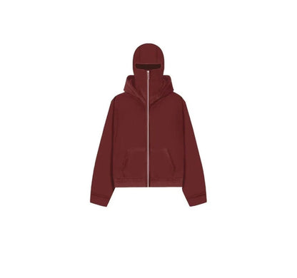 Allrj Brownsville Hoodie – Built - In Mask Street Zip Edition - ALLRJ