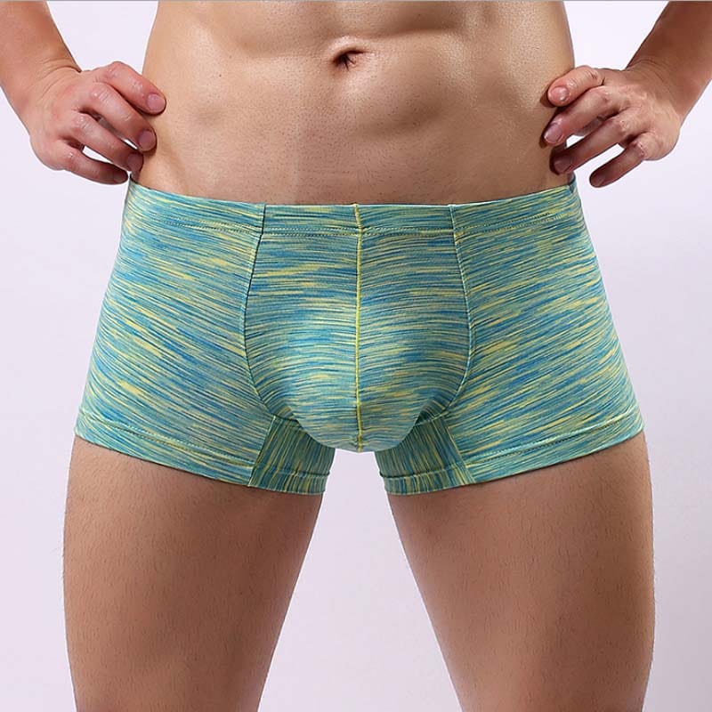 ALLRJ Compression shorts 2green / 2XL Men's Low waist spankdex