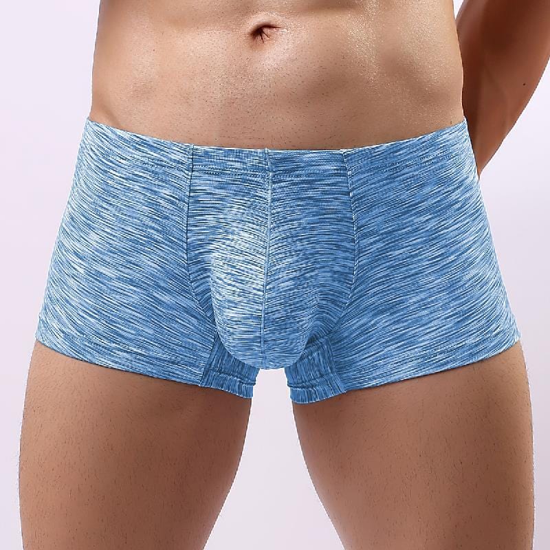 ALLRJ Compression shorts 2sky blue / 2XL Men's Low waist spankdex