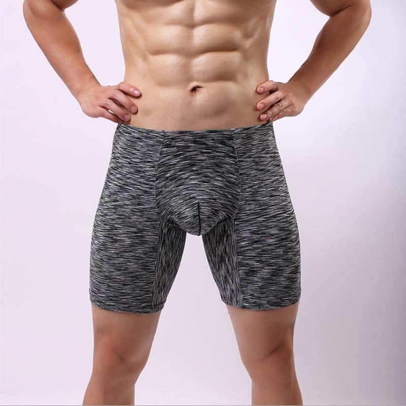 ALLRJ Compression shorts Black / 2XL Men's Low waist spankdex
