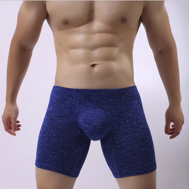 ALLRJ Compression shorts Blue / 2XL Men's Low waist spankdex