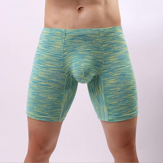 ALLRJ Compression shorts Green / 2XL Men's Low waist spankdex