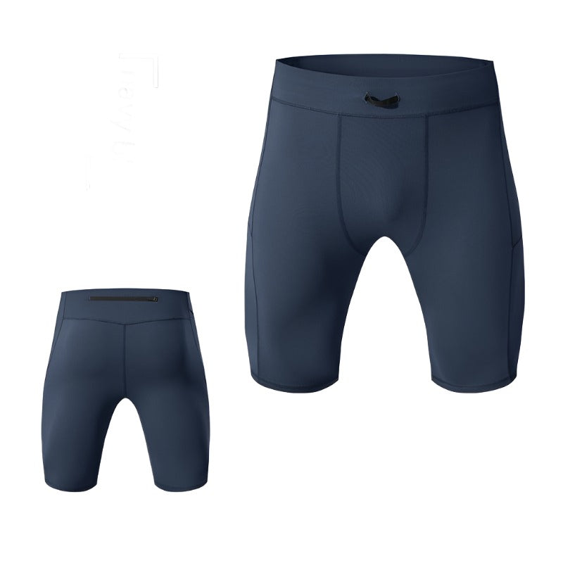 ALLRJ Compression shorts Navy Blue / L Allrj Aero Compression Shorts