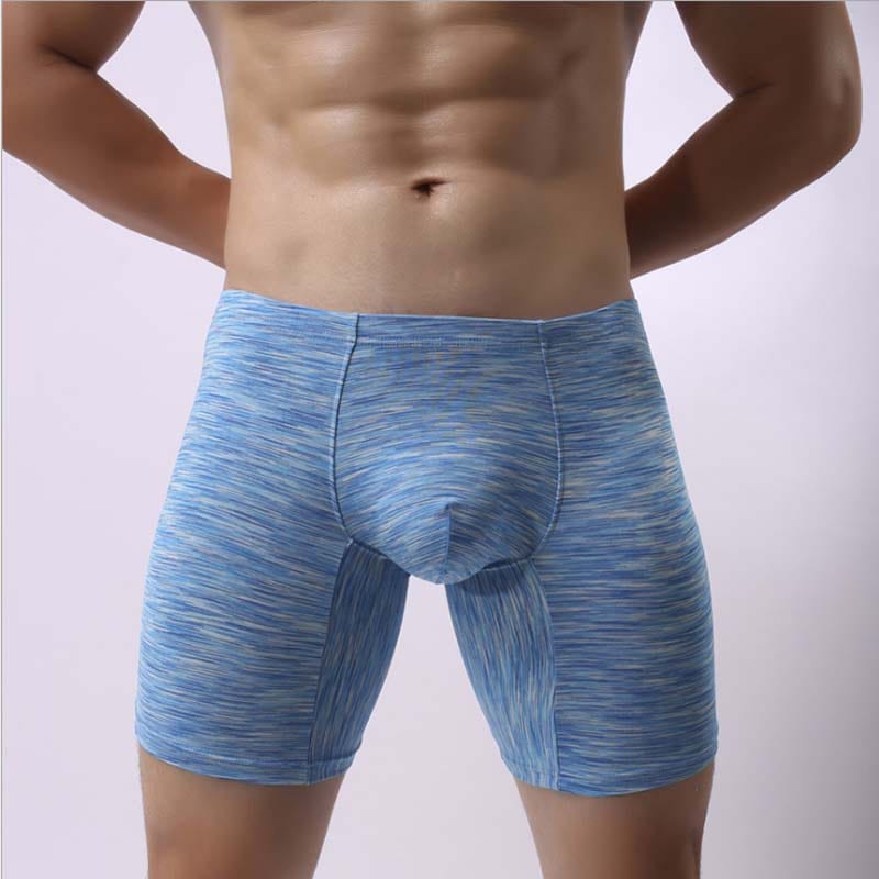 ALLRJ Compression shorts Sky Blue / 2XL Men's Low waist spankdex