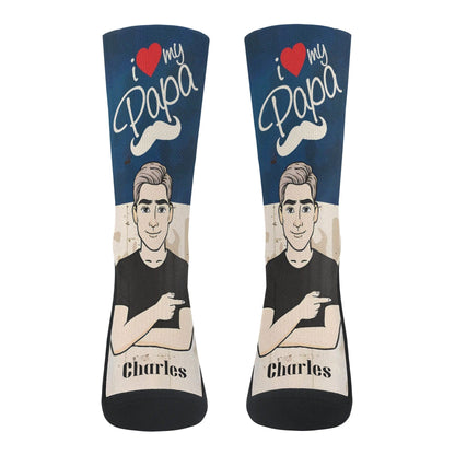 Father's Day Crew Socks - ALLRJ