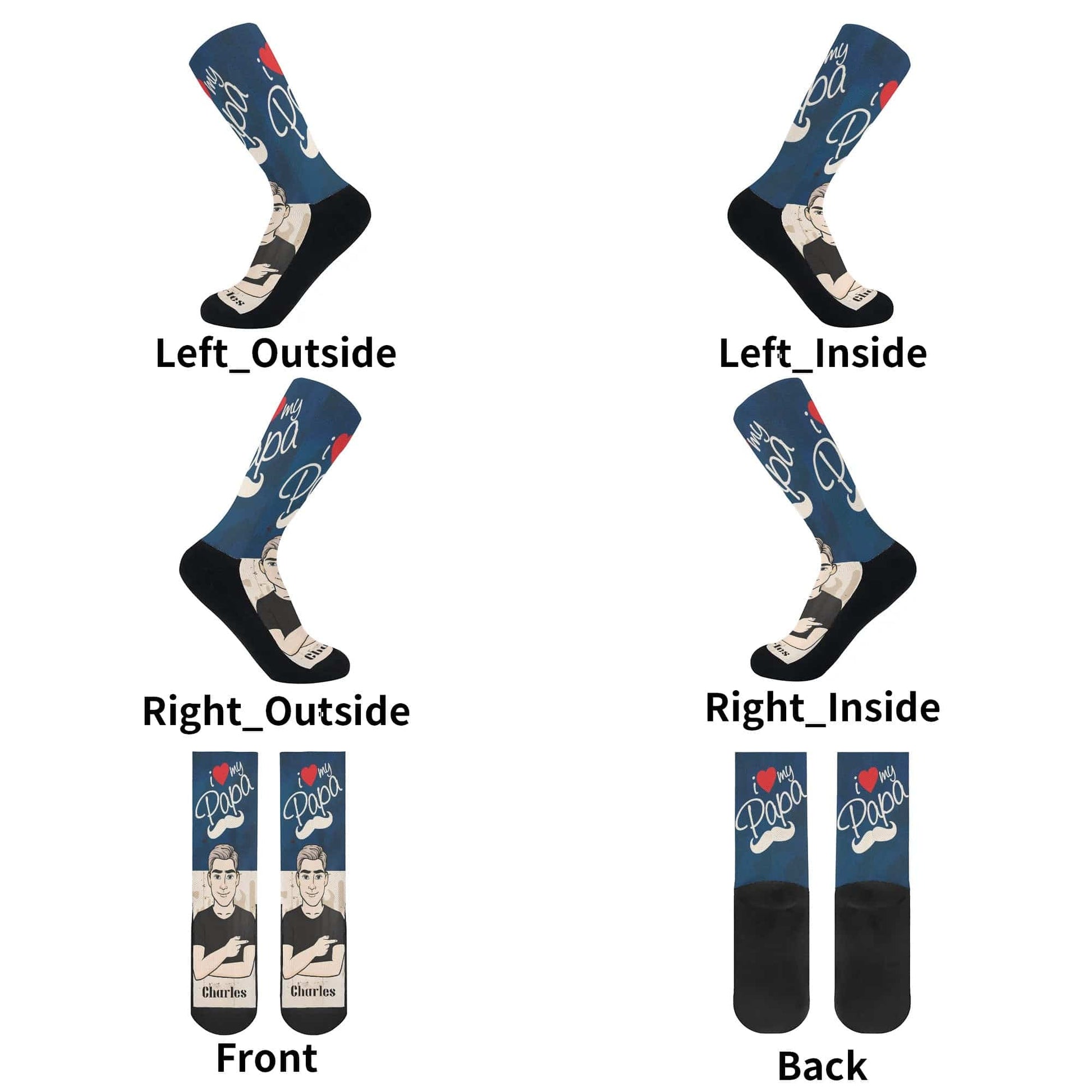 Allrj Crew Socks