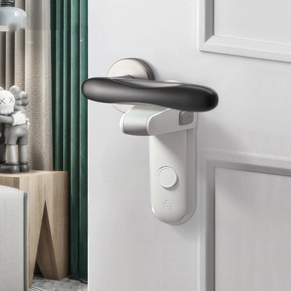 ALLRJ Door lever lock Grey Children's Door Lever Lock Opening Artifact Anti-cat Anti-pet Room Easy To Install And Use