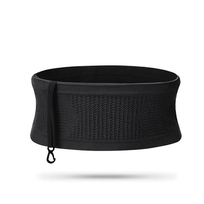 ALLRJ Elastic Waist Pack High-stretch Large Capacity Sports Multifunctional Security Breathable Corset Portable Gym Loose Elastic Waist Pack Invisible Fitness