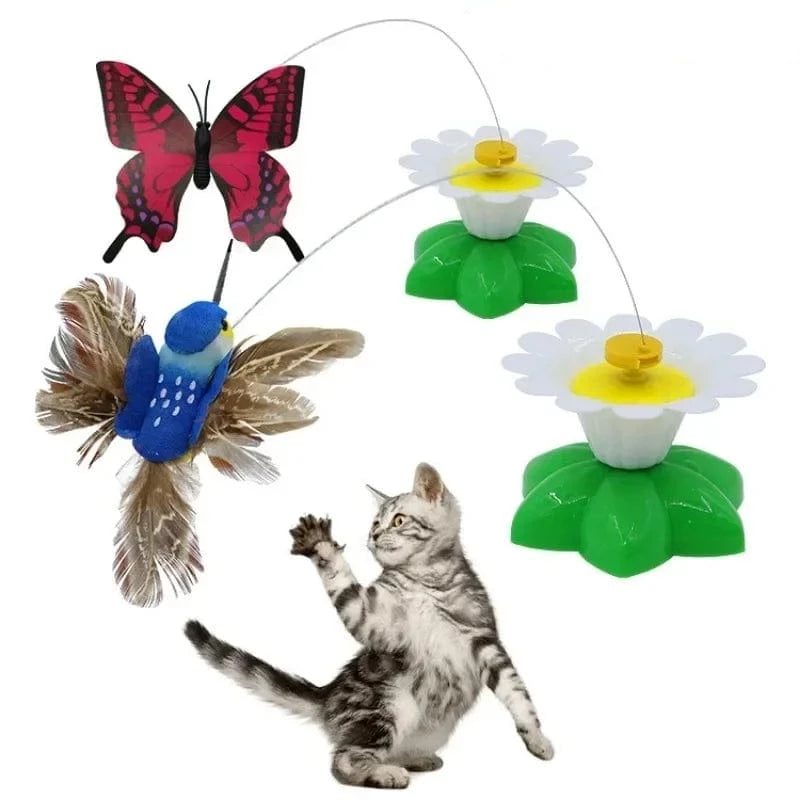 Allrj FlutterPaws Interactive Cat Toy