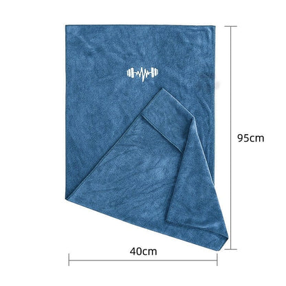 ALLRJ Gym Towel Indigo blue / 40x95cm Fitness And Sports Multifunctional Quick Drying Towel