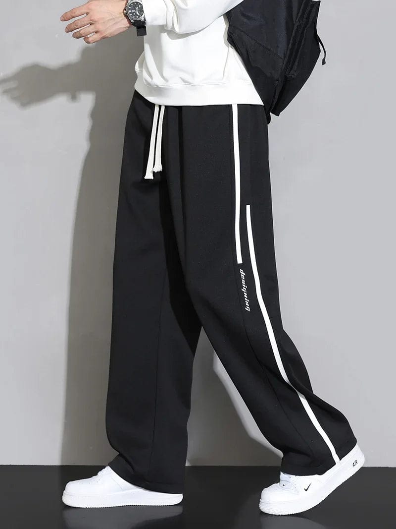 Allrj jogers 65-75KG XL / black Baggy swole men's jogger