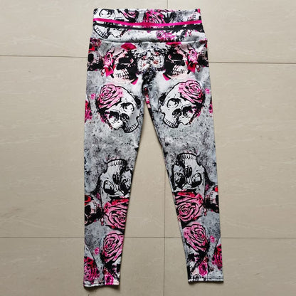 Jacquard Wild Skull legging - ALLRJ