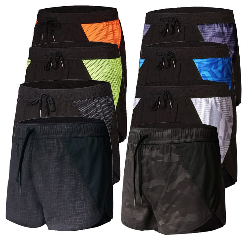 ALLRJ Men's Breathable Quick Dry Sports Shorts