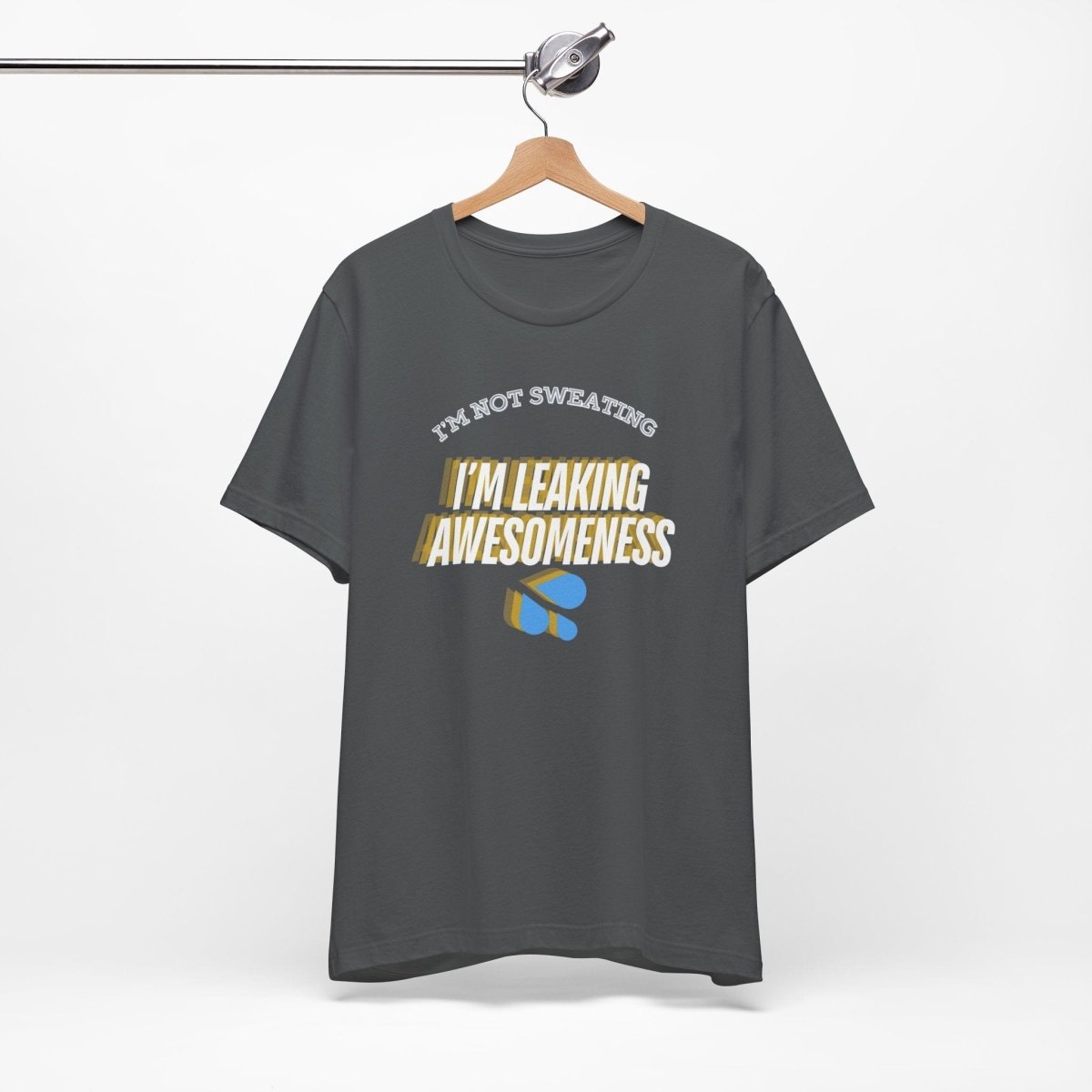 Allrj Not leaking Funny Gym Tee - ALLRJ