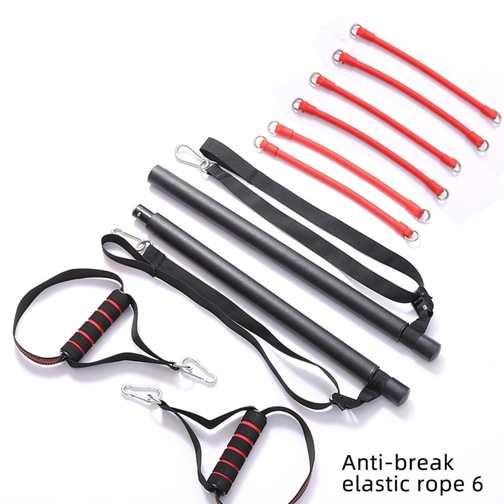 Allrj Pro Tension Bar With Resistance Bands - ALLRJ