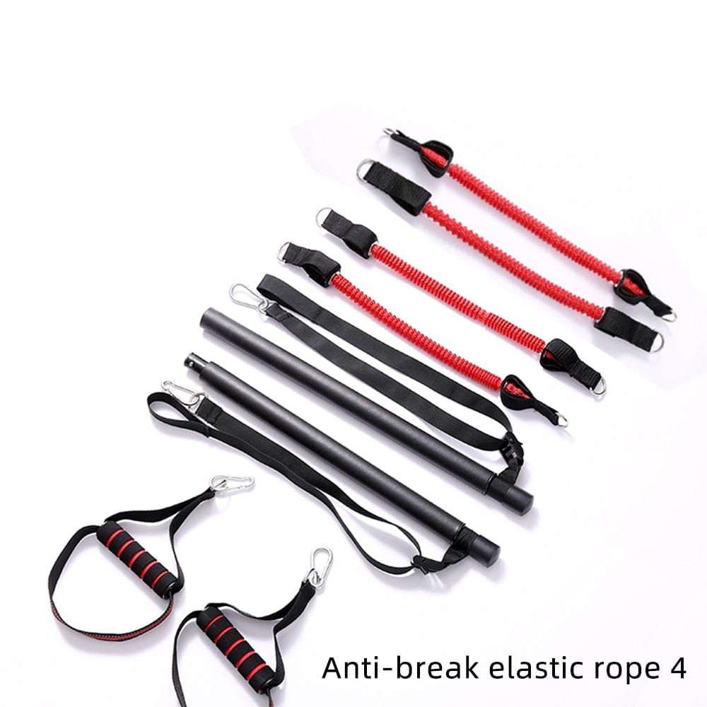 Allrj Pro Tension Bar With Resistance Bands - ALLRJ