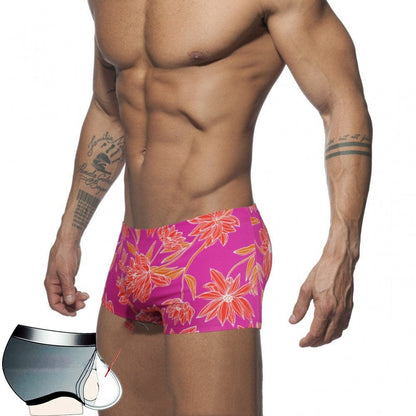 Low Waist Print Swim Shorts - ALLRJ